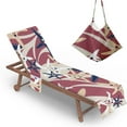 thumbnail image 6 of Blueek Beach Chair Cover 29x83in with Side Pockets Soft Microfiber Towel Portable Lounge Chair Cover for Outdoor Beach and Pool Use(C), 6 of 7