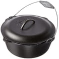 thumbnail image 1 of Lodge 7 Quart Cast Iron Dutch Oven - cacerolas (Negro, Plata, Negro / Plateado, Hierro fundido, Hier, 1 of 6