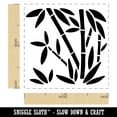 thumbnail image 2 of Bamboo Plants Self-Inking Rubber Stamp Ink Stamper - Black Ink - Small 1 Inch, 2 of 7