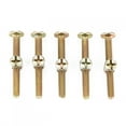 thumbnail image 3 of Pernos para muebles - 10 piezas M6 50 mm Tornillos para muebles de acero al carbono Tuercas para pernos Tornillos de barril para muebles Sujetador de conector para unir tableros de madera, encimeras d, 3 of 8