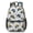 Monster Cartoon Truck-1, variant on Monster Cartoon Truck Gray Pattern 17" School Backpacks for Teens,Waterproof Oxford Fabric,S-Shape Padded Straps for School,Travel,Hiking,Camping