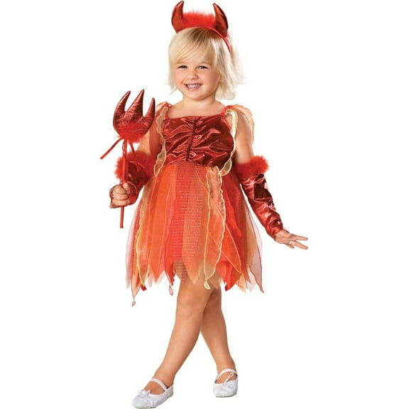 Childs Little Devil Girl Costume
