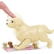 thumbnail image 2 of Muñeca Barbie y cachorros recién nacidos Playset Muñeca (Morena, 11.5 in) Mami Dog con función de parto, 3 cachorros y accesorios de crianza, regalo para niños de 3 a 7 años Barbie HCK76Barbie, 2 of 5