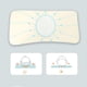thumbnail image 4 of Sofa Vama Ropa de Cama Ropa de cama de algodón viscoelástico transpirable de algodón puro, con funda extraíble y lavable para bebés y niños. for Navideño, 4 of 4