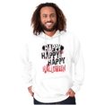 thumbnail image 5 of Happy Halloween Spooky Macabre Horror Hoodie Sweatshirt Women Men Brisco Brands X, 5 of 6
