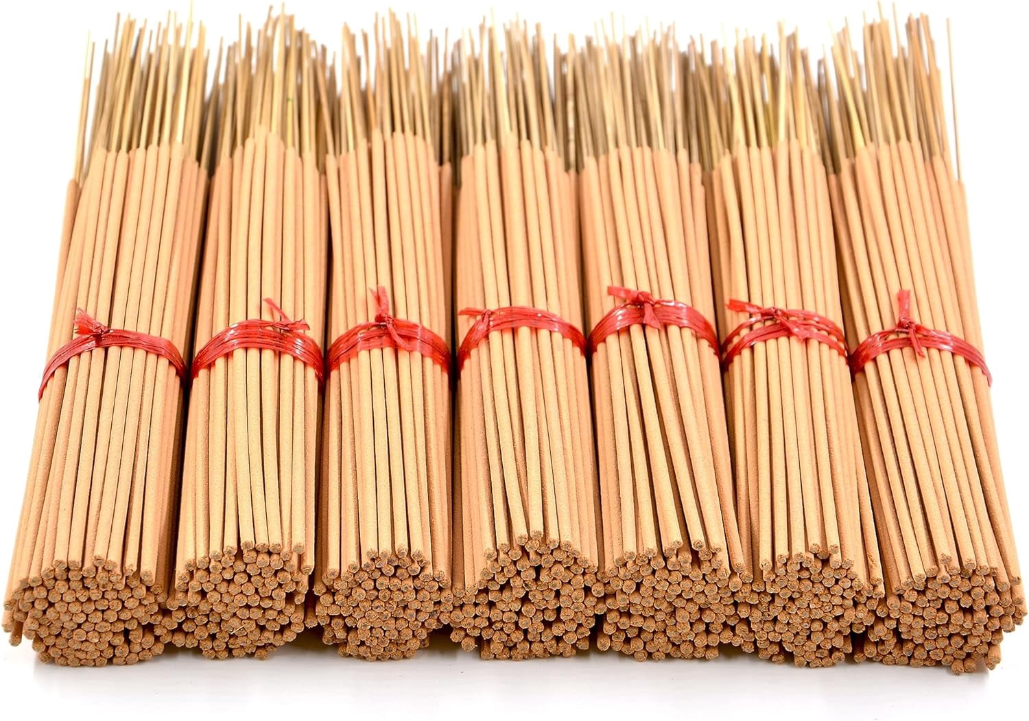 10000 Unscented (Light Brown) Incense Sticks 11" Bulk Wholesale - 100% Natural Joss and Bamboo Punk Blanks - Great for DIY Aromatherapy Incense Making.