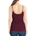 thumbnail image 2 of Time and Tru Women's Cami Tank Top, 3-Pack, 2 of 6