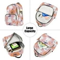 thumbnail image 5 of FORMRS Mini Backpack Purse for Women Travel Daypack Casual Shoulder Bag, Cartoon Halloween Ghosts, 5 of 7