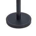 thumbnail image 3 of Urban Designs Lisbon Side Table with World Glass Map Top - Black, 3 of 3