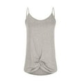 thumbnail image 6 of Wiyuqeen Womens V Neck Spaghetti Strap Shirts for Women 2024 Trendy Plain Solid color Tank Tops Dressy Casual Camisole Blouses Sleeveless Loose Cami Basic Tank Shirt, 6 of 8