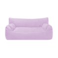 thumbnail image 1 of Sillón Puff Puffino BALAM GAMUZA PETALO, 1 of 3