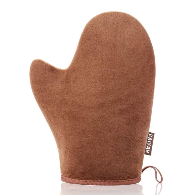 GAIYAH Aplicador de Manopla Autobronceadora Aplicador de Manopla Autobronceadora Manoplas de Bronceado Autobronceador con Pulgar Guante de Bronceado Ultra Suave para Aplicador de Manopla Autobronceado