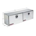 thumbnail image 2 of Weather Guard Tool Box 365-0-02 Super-Side; Top Side; 2 Doors; Diamond Tread; Bright; Aluminum, 2 of 2