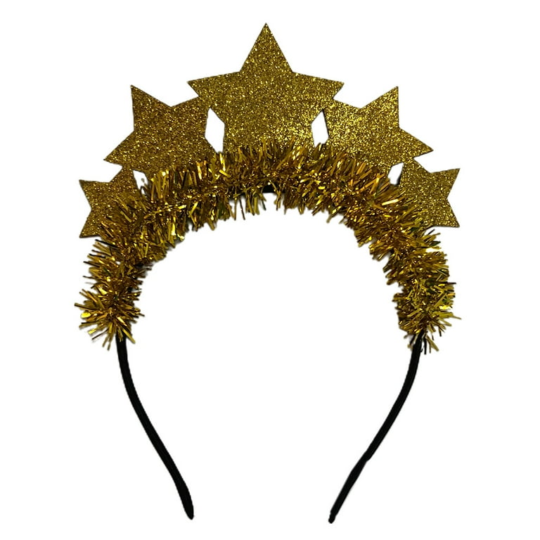 Gold star headband deals
