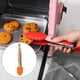 thumbnail image 3 of Mini pinzas de cocina con puntas de silicona, pan para ntiadherente resistente al calor 7 pulgadas naranja Zulema Pinzas de cocina, 3 of 7