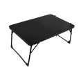 thumbnail image 2 of Mesa plegable para acampar, escritorio para acampar, resistente, multiusos, práctica, portátil, de aleación de aluminio, para patio, jardín, patio,, 2 of 8