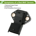 thumbnail image 5 of Unique Bargains Manifold Absolute Pressure MAP Sensor for Subaru Forester H4 2.5L SOHC 2000-2002 No.22634AA000 1 Pc, 5 of 6
