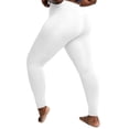 thumbnail image 4 of Plus Size Fleece Lined Leggings with Pockets for Women, Thermal High Waisted Workout Yoga Pants Tummy Control Ladies Comfy Plus Size Trendy Outfits Lightweight Cute Fashion Dressy Clothes, 4 of 6