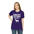 thumbnail image 5 of Funny Fantasy Football GOAT Shirt, Funny Fantasy Football Guru T-Shirt, 5 of 12