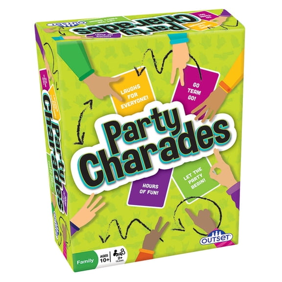 Party Charades Game – Contains 550 charades – Great Family Game for 2 or More Players Ages 10 and up