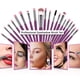 thumbnail image 3 of Juego de 20 brochas de maquillaje, base en polvo, sombra de ojos, delineador de ojos, brochas cosméticas para labios, kit de aseo de maquillaje, ideal para uso profesional y diario Adepaton HMHZ158-3, 3 of 7