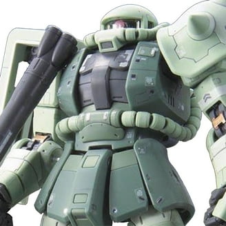 Bandai 2339748 1/44 HG Psycho Zaku MS-06R Zaku II (Anime Version