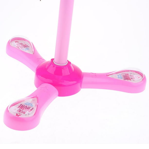 Micrófono Con Cable Jack 3.5 Mm Para Niños – Rosa, 23 Cm, Plug And Play, Sin Pilas, Para Karaoke