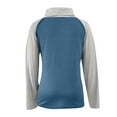 thumbnail image 5 of Vedolay Women T Shirts Autumn Button Down Sweatshirts for Women Fall Blue,2XL, 5 of 5
