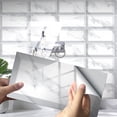 thumbnail image 1 of ICQOVD Imitation Wall Tiles Crystal Film Tile Sticker Adhesive Floor Sticker Hot, 1 of 1