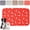 Red, variant on Puppy Pads with Pheromones – Washable Reusable Pee Pads for Dogs & Cats, Leak-Proof & Anti-Slip, Durable Training Pads for Home & Travel