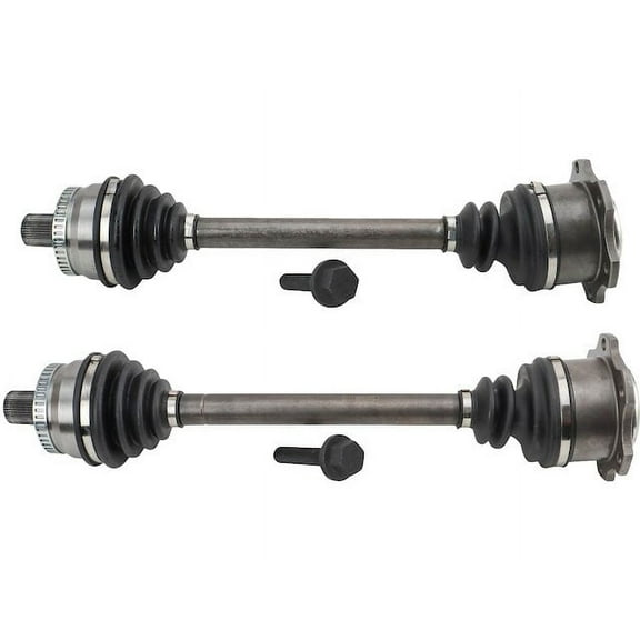 Front Axle Shaft Set 2 Piece - Compatible with 2000 - 2005 Volkswagen Passat 2.8L V6 2001 2002 2003 2004