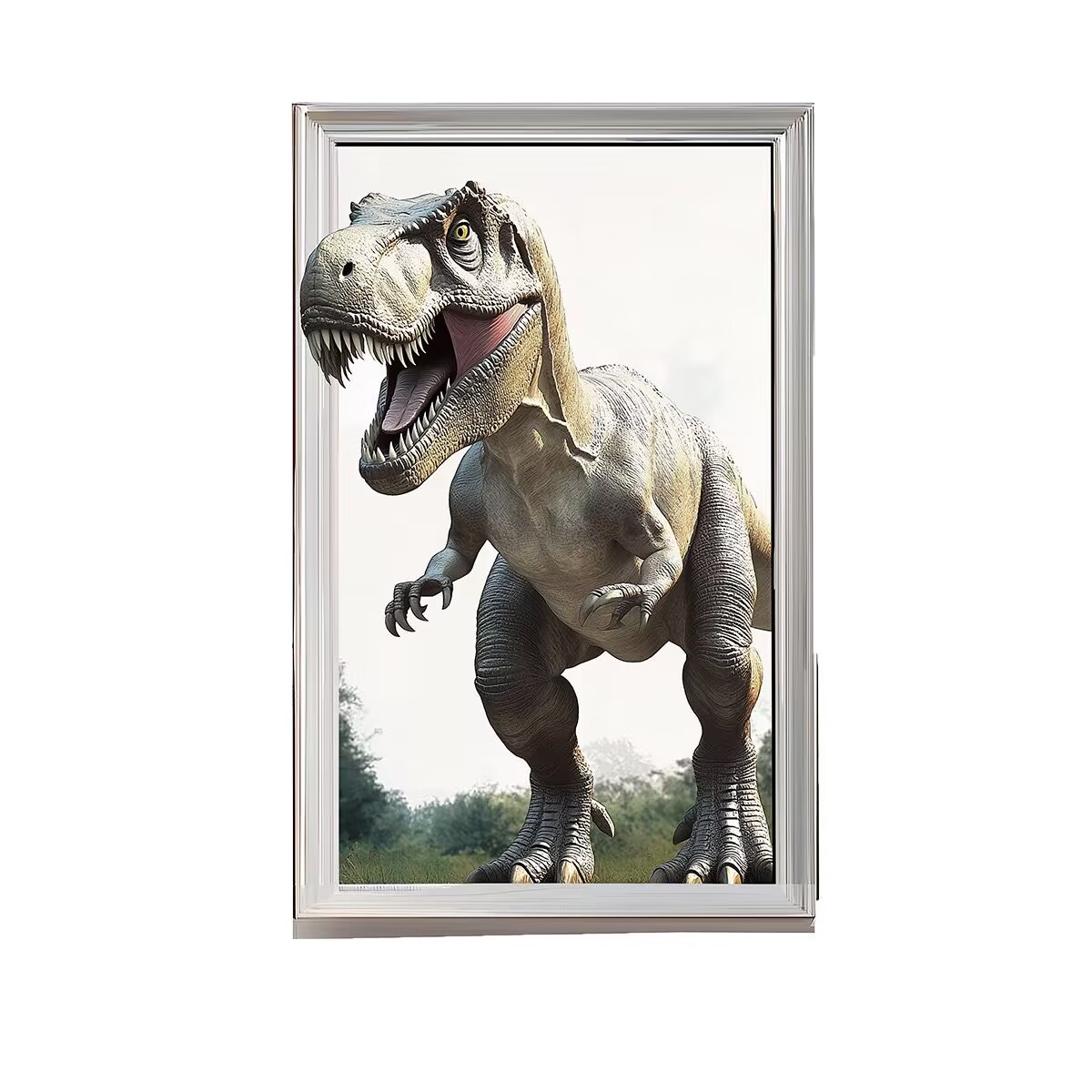 3D Dinosaur Wall Stickers Removable Vinyl Large Dino Stickers DIY Peel and Stick Dinosaur Wall Decals for Family Living Room, Background Wall Decoration, Kids Boys Room