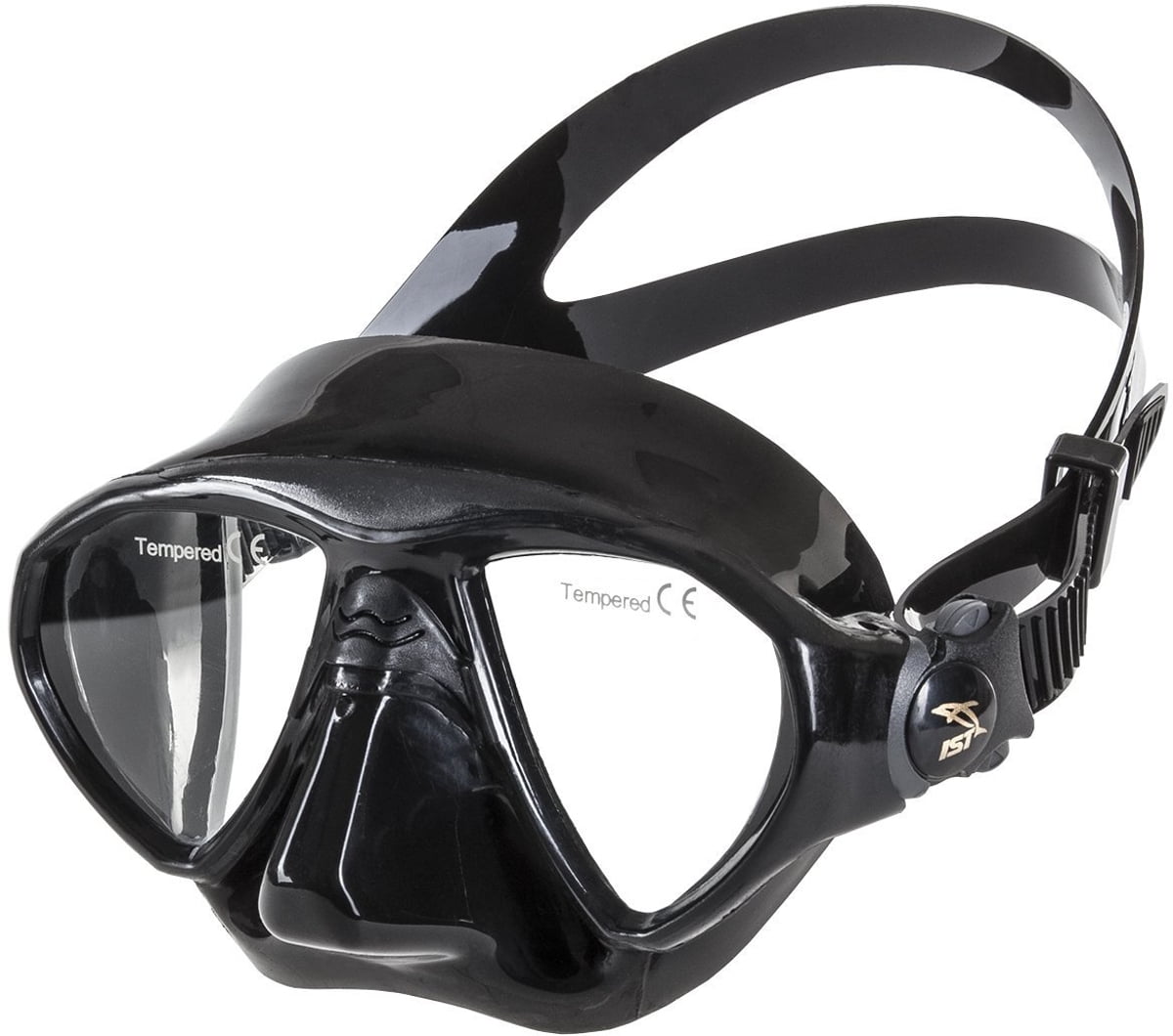 gaben bryder ud Muligt IST M99 Seal Twin Lens Dive Mask (Black / Black) - Walmart.com