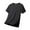 Black^, variant on Jjayotai Mens George Tee Shirts, Men's Solid Color Round Neck Short Sleeve Casual Sportwear Ice Silk Breathable T-shirt, Big and Tall Dress Shirts for Men