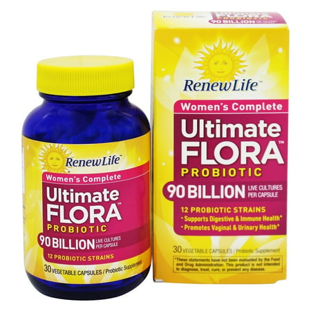 Renew Life - Ultimate Flora Women's Complete Probiotic 90 Billion - 30 (Best Refrigerated Probiotic Supplement)
