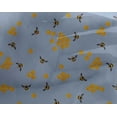 thumbnail image 4 of oneOone Georgette Viscose Fabric Honeycomb & Honey Bee Insect Decor Fabric Printed BTY 42 Inch Wide, 4 of 4