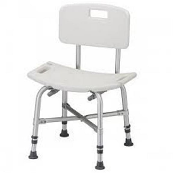 Roscoe Medical  Bariatric Shower Chair with Back with 550lb Weight Capacity