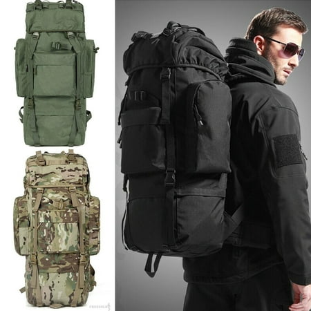 Cvlife 65L Waterproof Tactical Backpack Outdoor Military Rucksack Luggage Camping Hiking