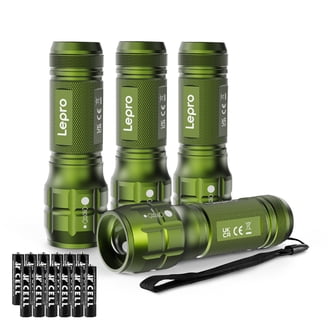 Solaray, Tactical LED Flashlight Kit, ZX-1 Rechargeable, 900