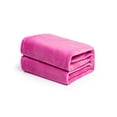 thumbnail image 1 of Brooklyn Jax Solid Plush Fleece Queen Blanket, Lilac color, 1 of 6
