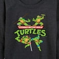 thumbnail image 3 of Teenage Mutant Ninja Turtles - Women's Lightweight French Terry Long Sleeve Shirt, 3 of 5