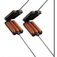 thumbnail image 1 of CUISILAND Rôtissoire pour Hot-Dogs Cuiseur de Brat avec Poignées en Acier et en Bois, 1 of 4