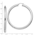 thumbnail image 3 of White Sterling Silver Earring Hoop Women'S 67 mm 65, 3 of 3
