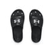 thumbnail image 2 of Sandalia Slide Under Armour Locker IV para niños, color negro, talla 4US, 2 of 4