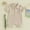 Khaki, variant on Infant Jumpsuit Set Boys' Jumpsuit Summer Clothes Outdoor Clothes Boys Lapel Short Sleeve Rompers Baby Clothes for Girls
