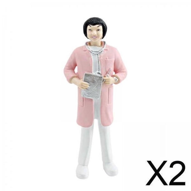 Figuras en miniatura,Figura de resina en miniatura de personas,Figuras de personas en miniatura pintadas a mano,artesanía realista,Disposición de los accesorios del diorama del modelo Tiny