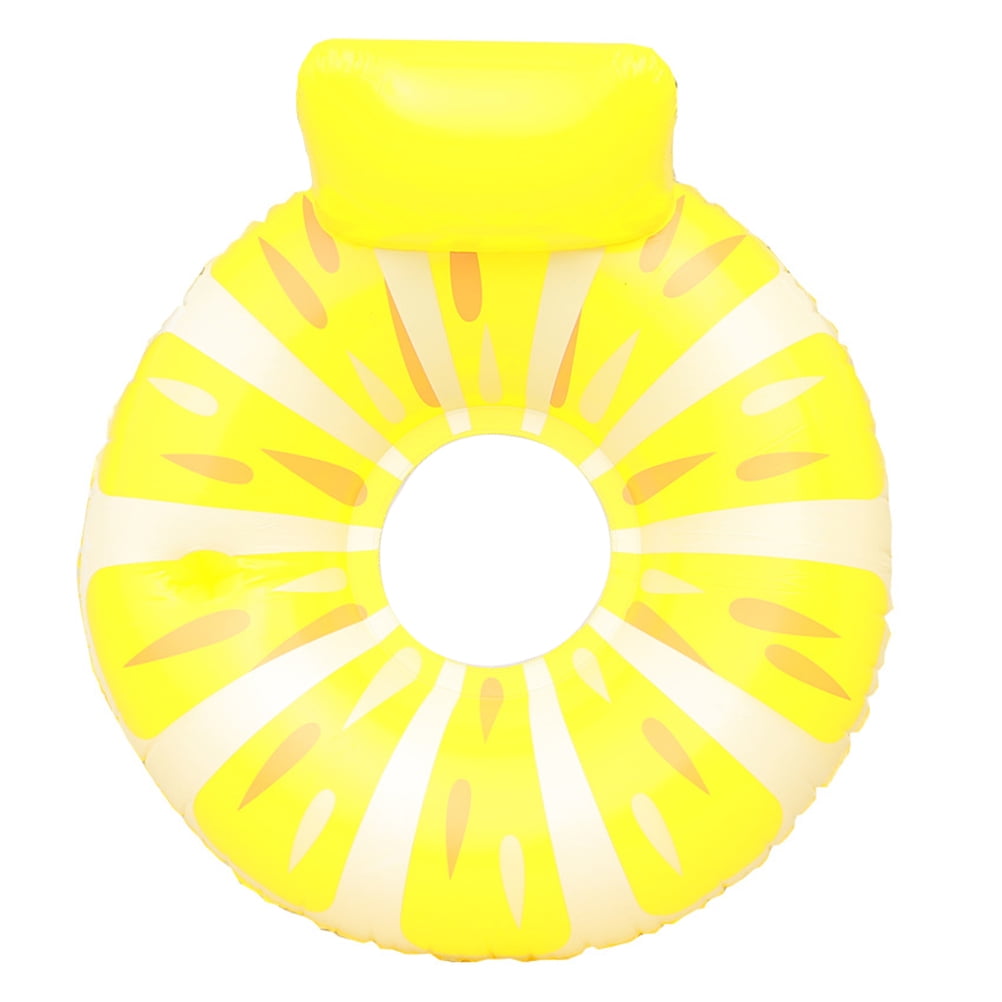 BESTONZON Inflatable Pool Float Fruit Swim Ring Pool Raft Adult Pool Toy Pool Accessories