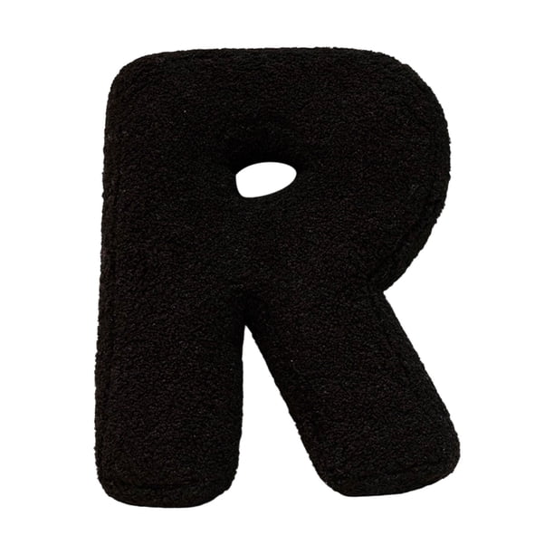 Yhmxh 26 almohadas con letras, lindas y suaves, almohadas decorativas con letras del alfabeto inglés, cojines para sala de estar, sofá, cama y decoración de coche.