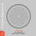 thumbnail image 2 of Molde para pizza Emporio Kitchen de 40 cm perforado antiadherente, 2 of 8