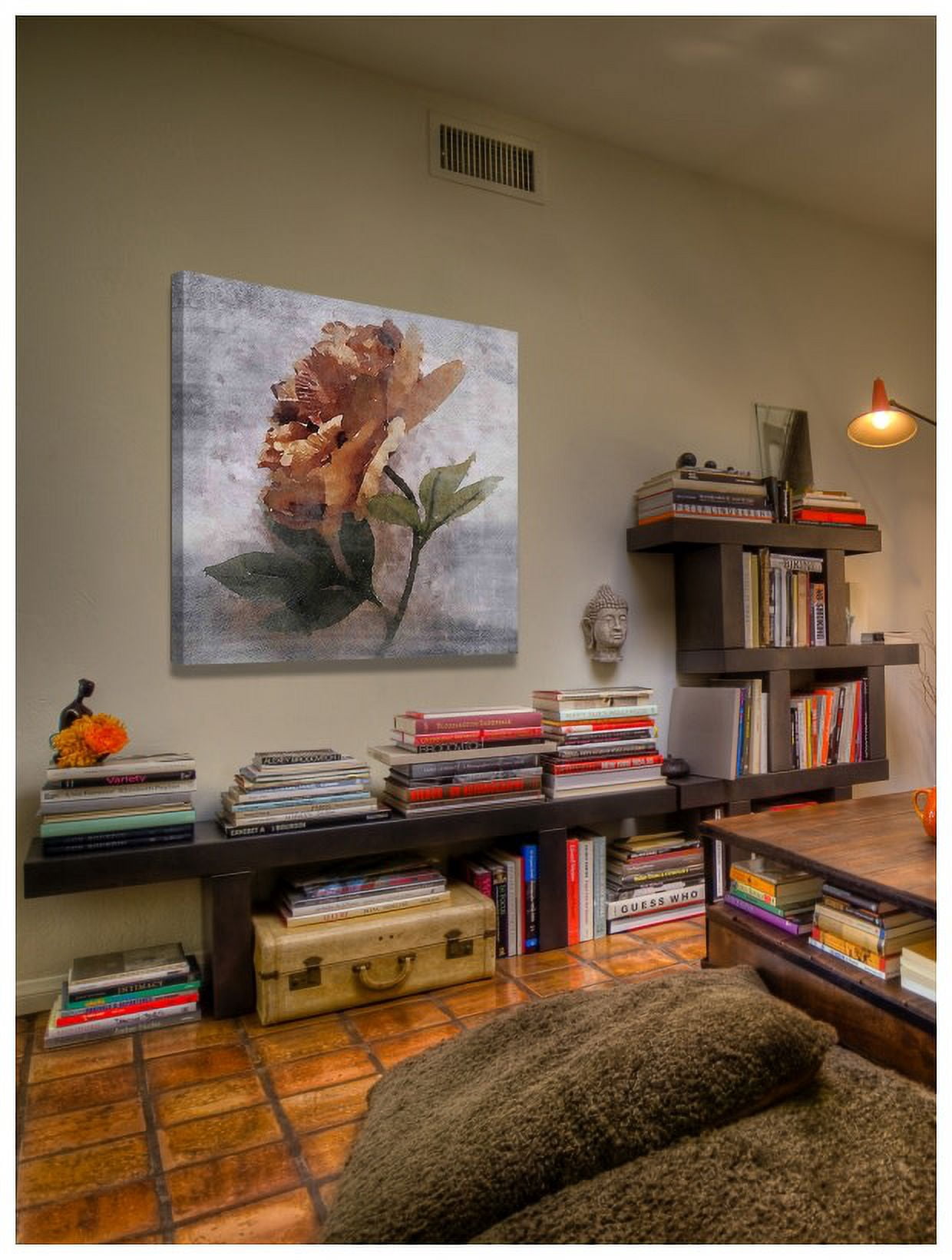 Marmont Hill - "Stop and Smell" by Irena Orlov Painting Print on Wrapped Canvas